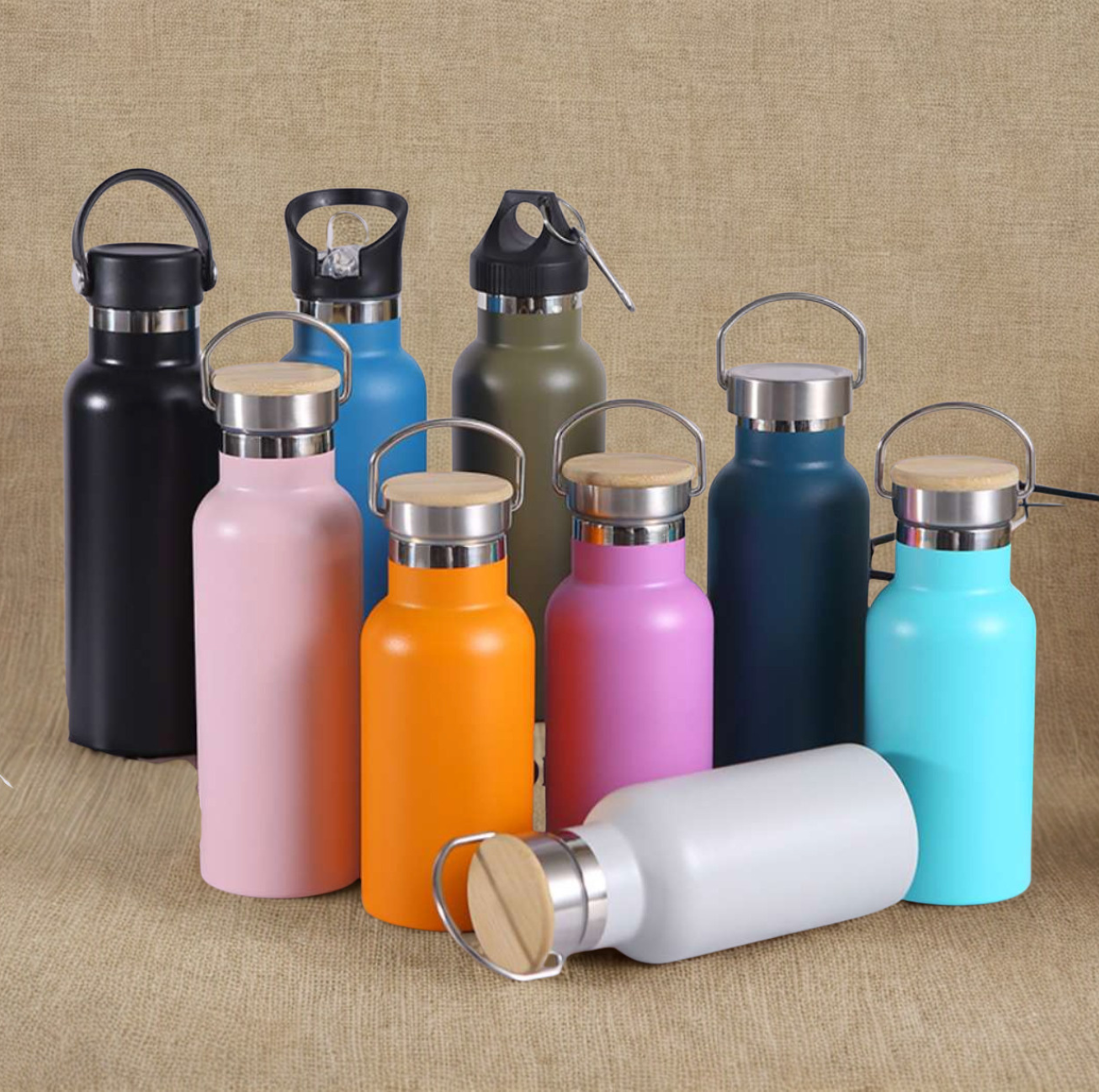 Gourde isotherme inox 6-12h chaud/froid