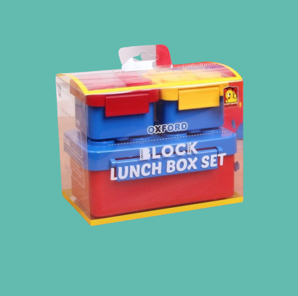 Set Boîtes à Lunch Briques de Construction Kawaii