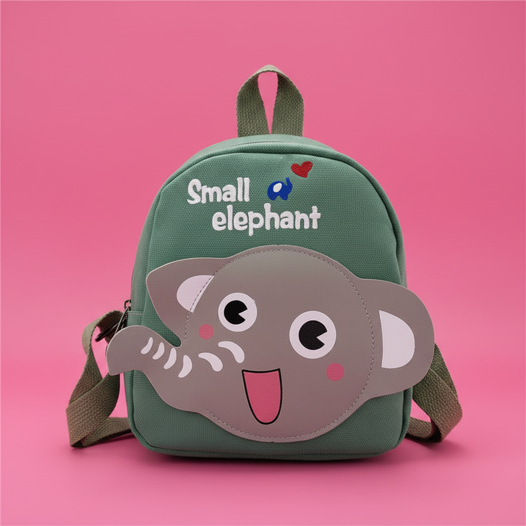 Côté Small elephant fond rose vif