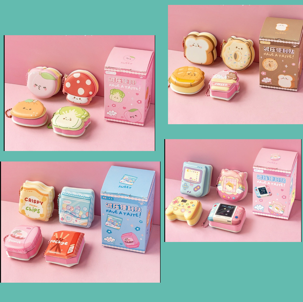 Bloc de post-it kawaii motifs mignons