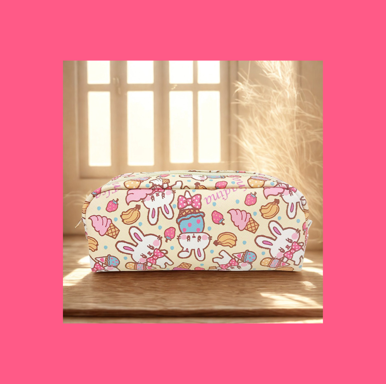 Trousse Kawaii Motifs Animaux