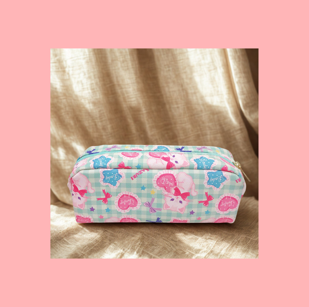 Trousse Kawaii Motifs Animaux