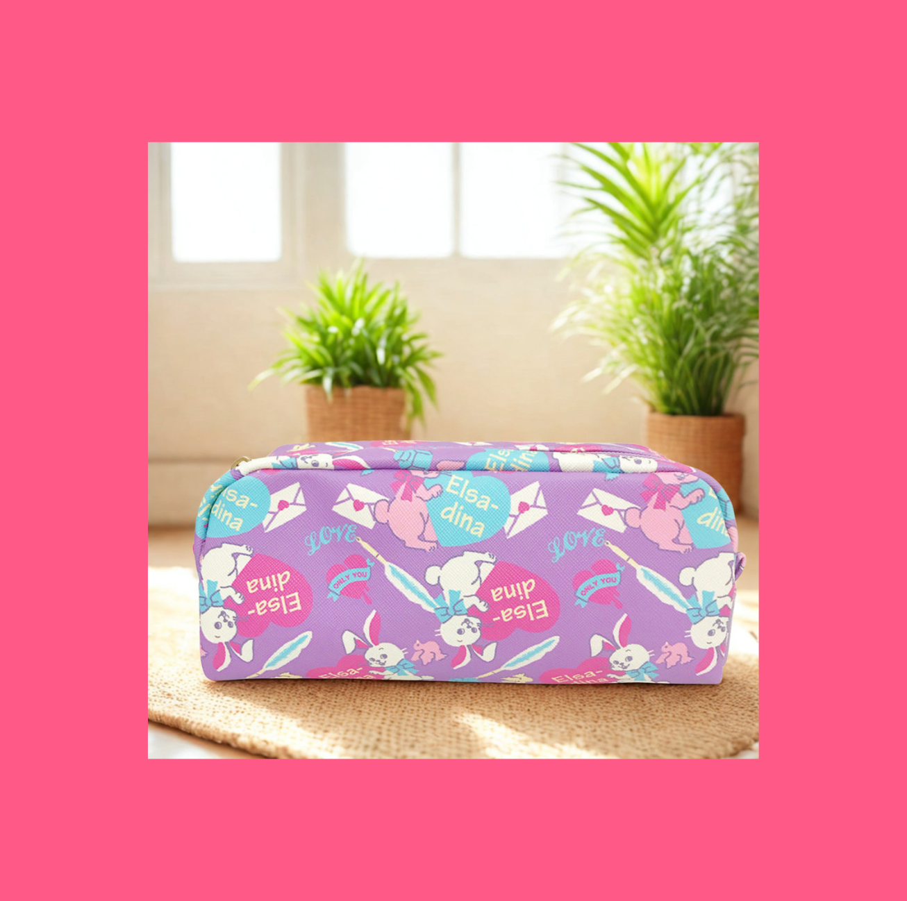 Trousse Kawaii Motifs Animaux