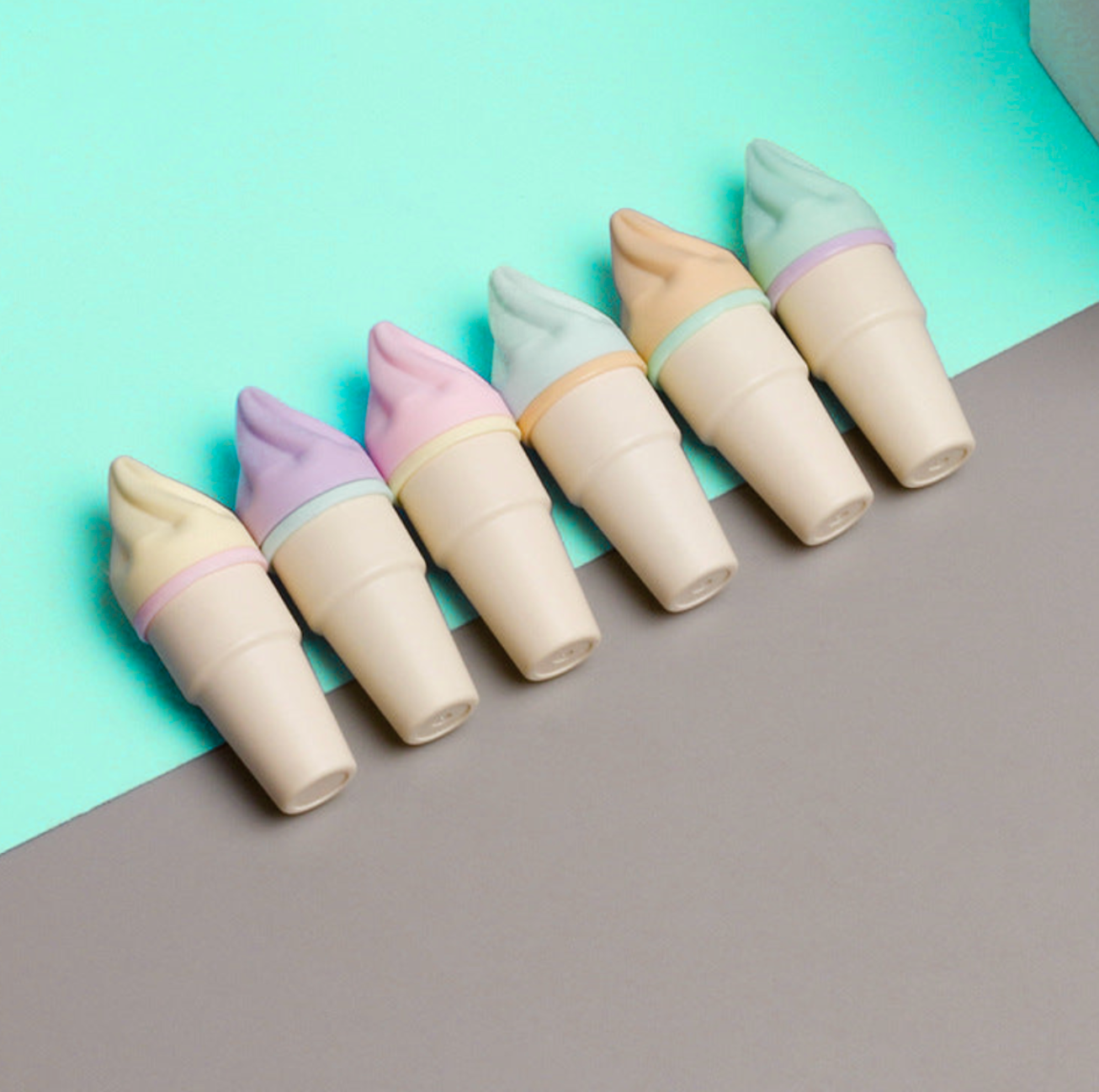 Surligneurs pastel set de 6 couleurs