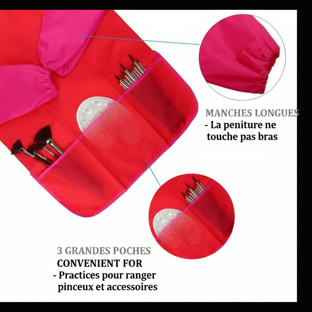 Gros plan poche tablier version Cartabule