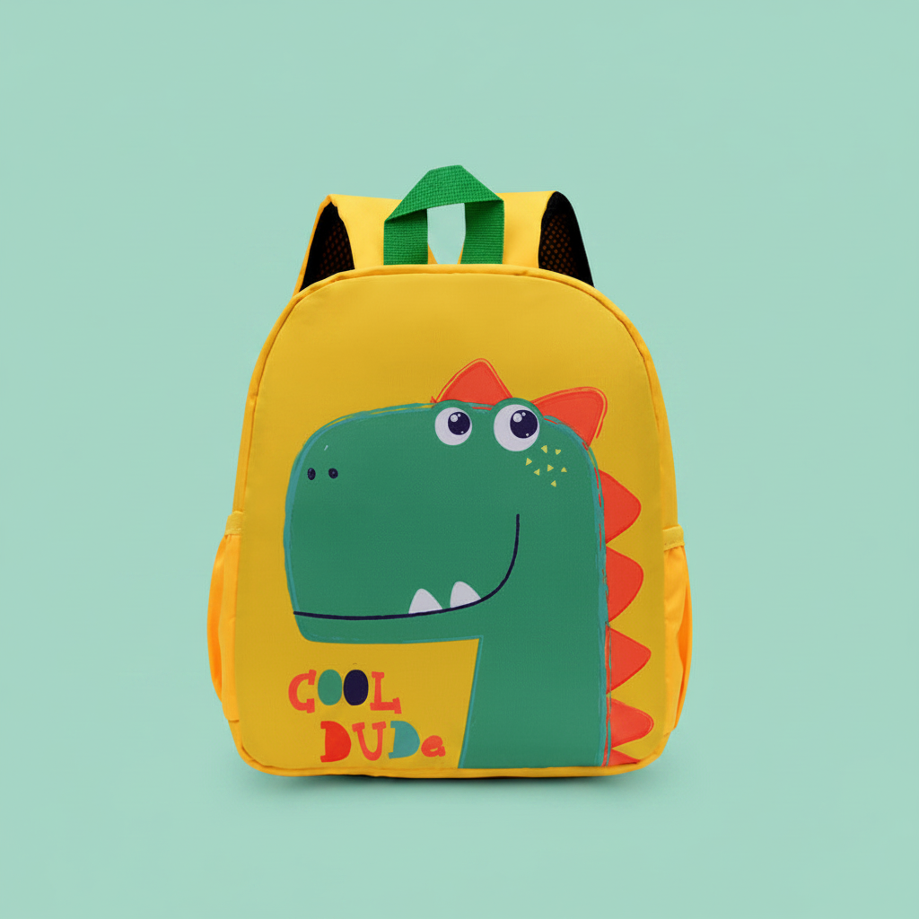 Sac à dos kawaii dinosaure jaune