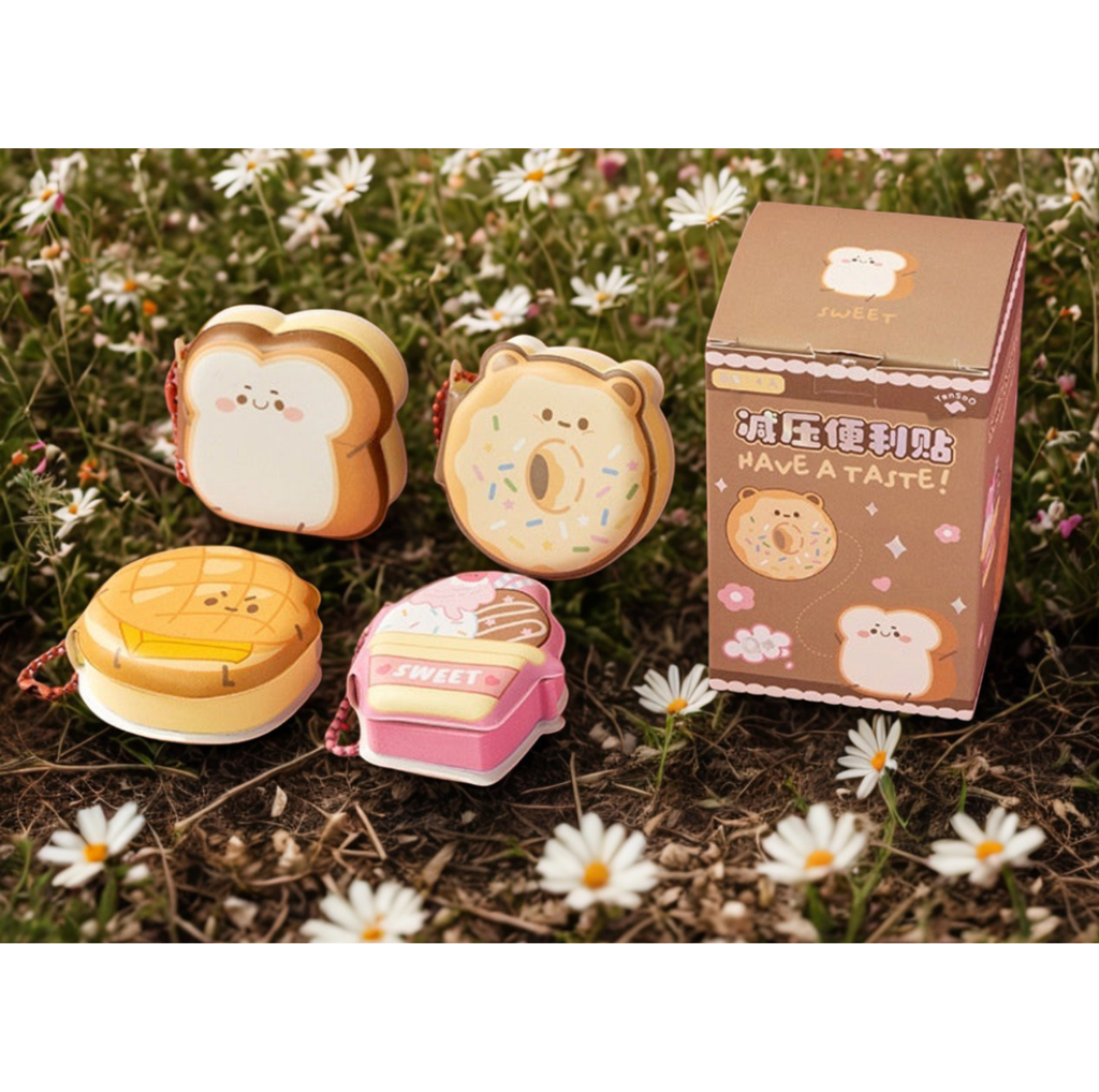 Bloc de post-it kawaii motifs mignons