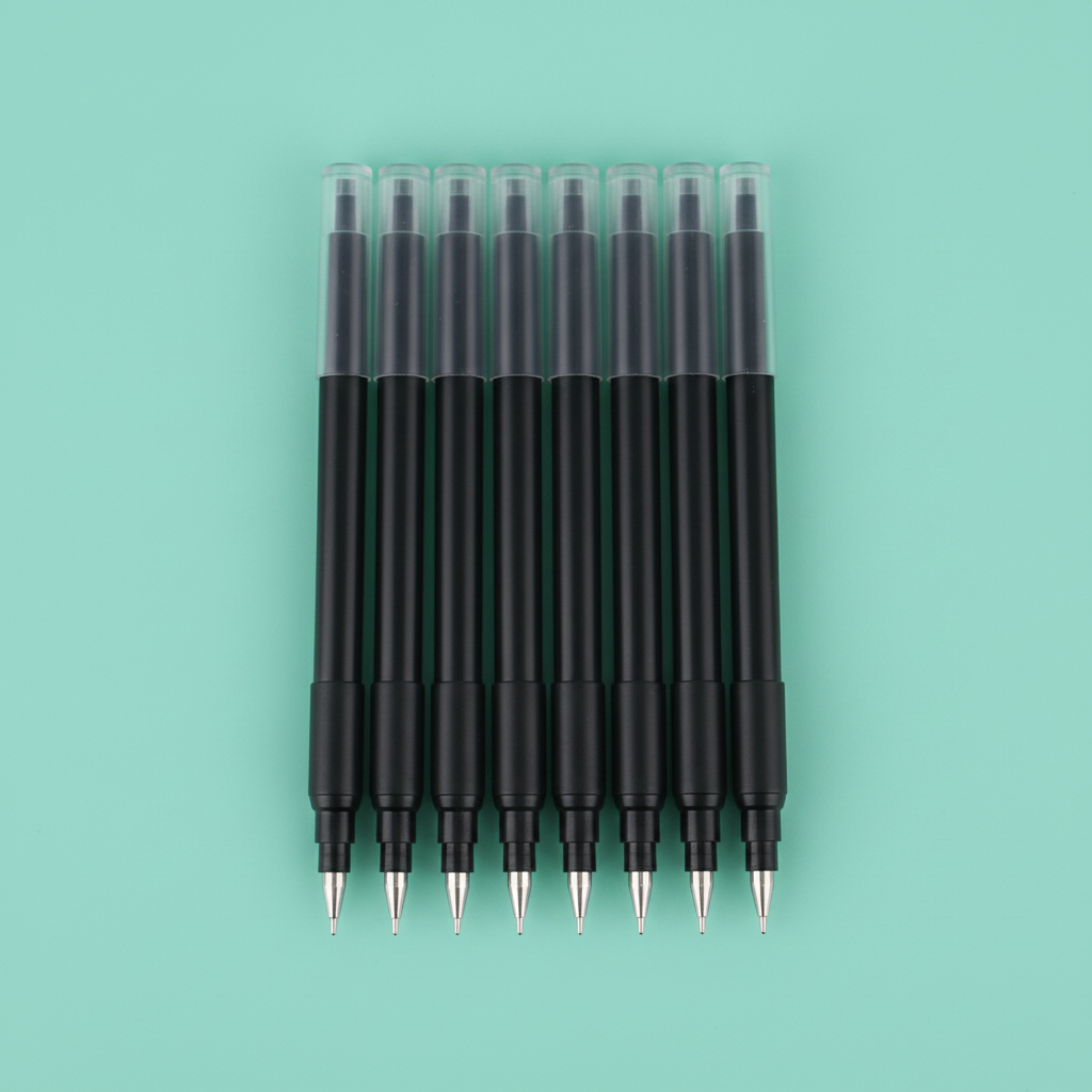 Stylos gel couleur kawaii à pression 0,5 mm