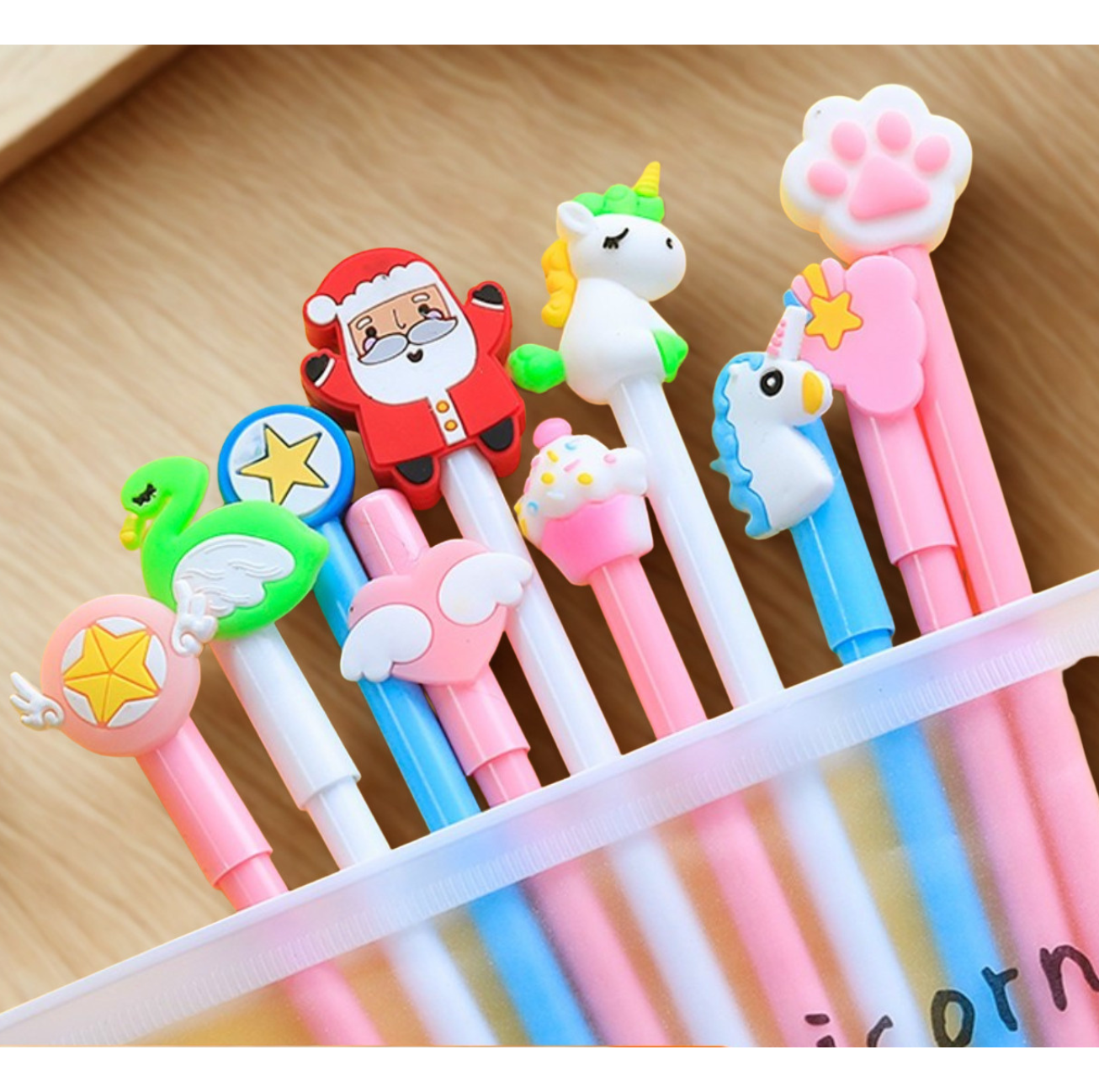 Stylos encre carbone pocket set kawaii