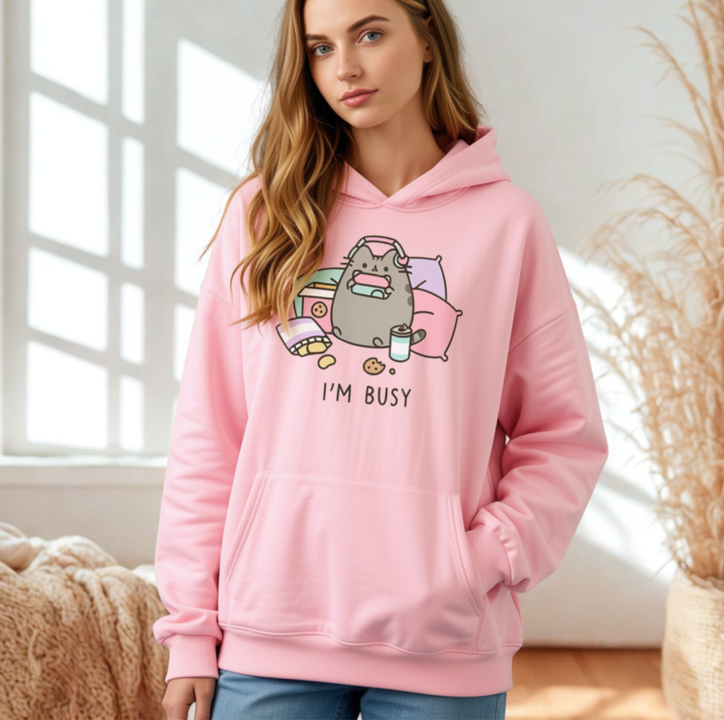 Hoodie Kawaii Chat Style Harajuku Manches Longues