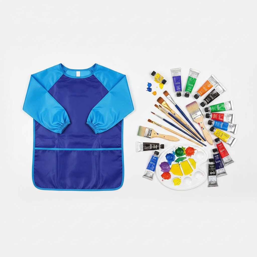 Tablier mise en situation peinture